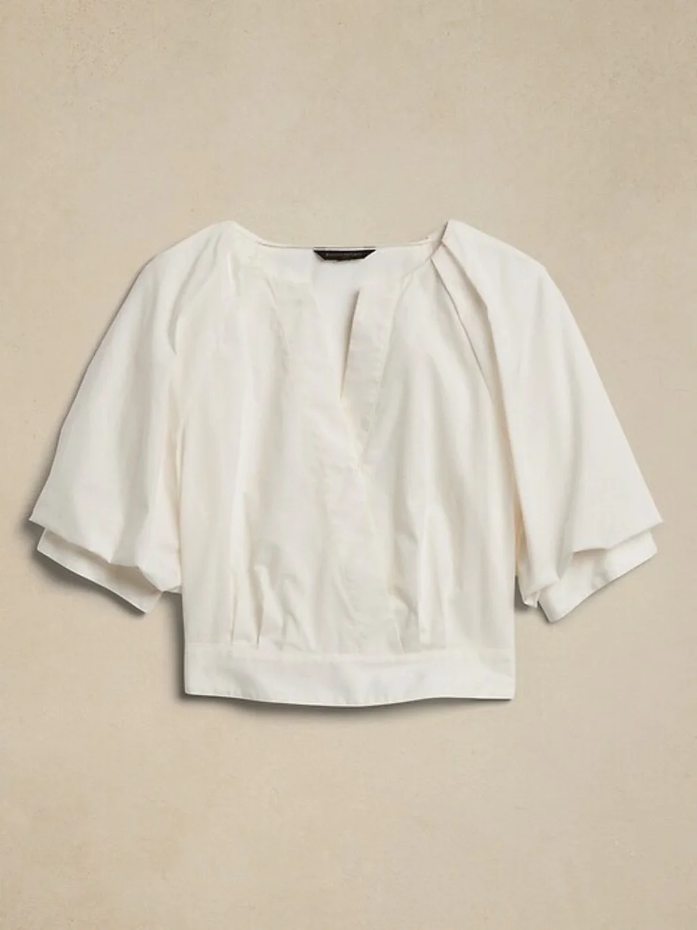 Banana Republic Cropped Wrap Top NWT Size Large